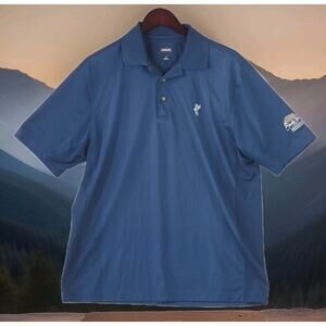 Ashworth Weather Systems Dry Tech Men's Polo Breathable Quick Dry Shirt Medium